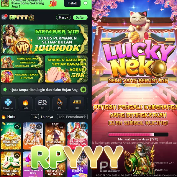 RPYYY Bonus Member Baru 100%